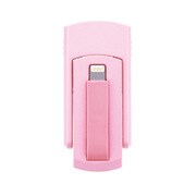 iPhone/iPad/iPod Lightningコネクタ搭載SDカードリーダーライター「SwitchMemory EX」 ピンク LP-LNRW02PK