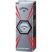 BL CG CHROME SOFT X 17 3B PK JV [CHROME SOFT X 2017年モデル ホワイト ゴルフボール 1スリーブ3球入り]