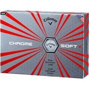 BL CG CHROME SOFT X 17 12B PK JV [CHROME SOFT X 2017年モデル ホワイト ゴルフボール 1ダース12球入り]