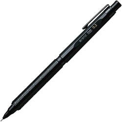 シャープペン orenz nero（オレンズネロ） 0.2mm HB ノック式（自動芯出し機構） 本体色：ブラック PP3002-A