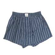 ストライプトランクス メンズ Lサイズ ネイビー R0241B L NA