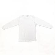 R0211B L WH [軽量保温長袖丸首Tシャツ メンズ Lサイズ 白]