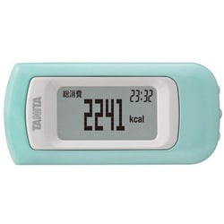 活動量計 ダイエットコース設定（5段階） 24時間表示 14日間メモリー ミント EZ-064-MT