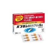 パブロン鼻炎カプセルSα 24カプセル [指定第2類医薬品 鼻炎薬 ※セルフメディケーション税制対象商品]