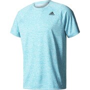 BVA78-BJ8606-J/M [D2M トレーニング杢ワンポイントTシャツ メンズ J/M エナジーブルー]