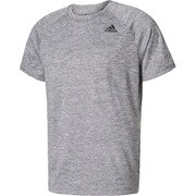 BVA78-BJ8607-J/M [D2M トレーニング杢ワンポイントTシャツ メンズ J/M ミディアムグレイヘザー]