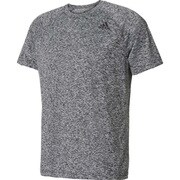 BVA78-BK0933-J/M [D2M トレーニング杢ワンポイントTシャツ メンズ Mサイズ ブラック]