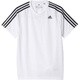 BVA80-BK0971-J/L [D2M トレーニング3ストライプスTシャツ メンズ Lサイズ ホワイト]