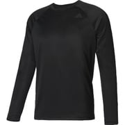 BUM89-BK0975-J/L [D2M トレーニングロングスリーブTシャツ メンズ Lサイズ ブラック]