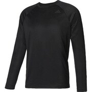 BUM89-BK0975-J/M [D2M トレーニングロングスリーブTシャツ メンズ Mサイズ ブラック]