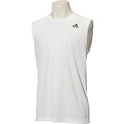BUM13-BK3543-J/L [D2M トレーニングノースリーブワンポイントTシャツ Lサイズ ホワイト]