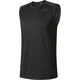 BUM13-BK3544-J/XO [D2M トレーニングノースリーブワンポイントTシャツ XXLサイズ ブラック]