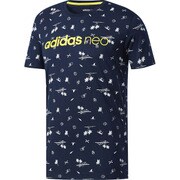 MMO02-BP6351-J/L [HM BC 飛び柄Tシャツ メンズ Lサイズ カレッジネイビー/ブライト]