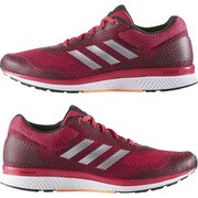 B39024-225 [レディース ランニングシューズ Mana BOUNCE 2 W ARAMIS ボールドピンク/シルバーメット/グローオレンジ 22.5cm]