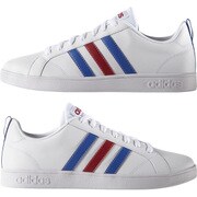 F99255-240 [VALSTRIPES2 スニーカー ユニセックス 24.0cm ランニングホワイト/ブルー/パワーレッド]