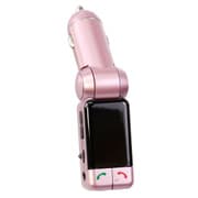 Bluetooth対応 ワイヤレスFMトランスミッター ワイドFM対応 ローズゴールド OWL-BTFMU221-RG