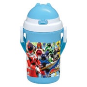 キャラクターグッズ 宇宙戦隊キュウレンジャー ストロー付プラボトル 400ml