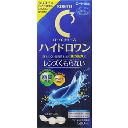 ロートCキューブ ハイドロワン 500ml [ソフトコンタクト用消毒液 W洗浄 高消毒力 ヒアルロン酸配合]