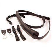 本革カメラストラップ 4VD LUSSO MEDIUM VB2-MP01B-VV0909 Black/Black