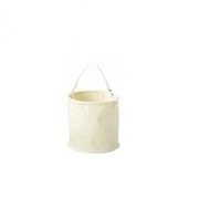 KB-20-27W [9号帆布 底板付電工バケツ 直径27cm 底鋲付]