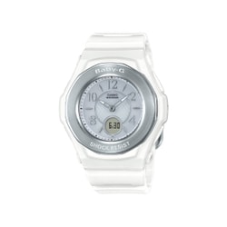 ヨドバシ.com - カシオ CASIO Baby-G ベビージー BGA-1050-7BJF [遮光分散文字版 電波ソーラー ホワイト]  通販【全品無料配達】