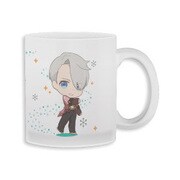 ぬいぐるみに ユーリ！！！ on ICE グラスマグカップ 2 ヴィクトル・ニキフォロフ [直径8.2cm×高さ9.8cm]