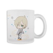 ぬいぐるみに ユーリ！！！ on ICE グラスマグカップ 3 ユーリ・プリセツキー [直径8.2cm×高さ9.8cm]