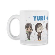 ぬいぐるみに ユーリ！！！ on ICE グラスマグカップ 4 私服集合ver. [直径8.2cm×高さ9.8cm]