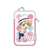 うたの☆プリンスさまっ♪ BIGモバイルポーチ Jumping ちびキャラVer. 来栖翔 [約縦17.5×横11×厚さ1.5cm]