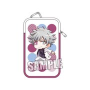 うたの☆プリンスさまっ♪ BIGモバイルポーチ Jumping ちびキャラVer. 黒崎蘭丸 [約縦17.5×横11×厚さ1.5cm]