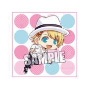うたの☆プリンスさまっ♪ マイクロファイバーミニタオル Jumping ちびキャラVer. 来栖翔 [縦200×横200mm]