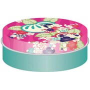 撫松庵 缶入りメモ 立涌に橘 58-0921