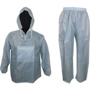 W-300 [お買い得上下組ヤッケ シルバーグレー M]