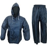 W-300 [お買い得上下組ヤッケ ネイビー 3L]
