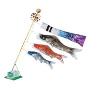 積美画 サテン金彩 スタンドセット おおとり吹流し ＃12ST