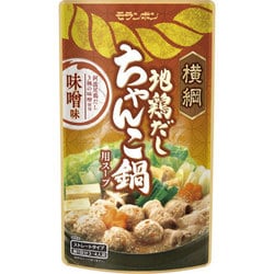 横綱地鶏だし ちゃんこ鍋用スープ 味噌味 750g