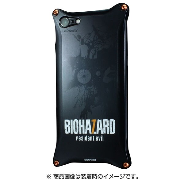 Gi Bio Biohazard バイオハザード7 モデル Solid For Iphone 8 Plus 7 Plus ブラック
