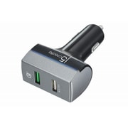 Quick Charge 3.0対応 31.5W 2ポートUSBカーチャージャー JUPV20J