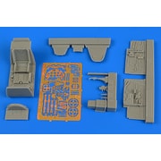 ARS4704 [1/48 レジン製ディティールアップパーツ メッサーシュミット Bf109F-2/F-4 コクピットセット(エデュアルド用)]