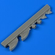QIC72539 [1/72 レジン製ディティールアップパーツ ブリストル・ボーファイター 空気取入れスクープ＆燃料ドレーンA (エアフィックス用)]