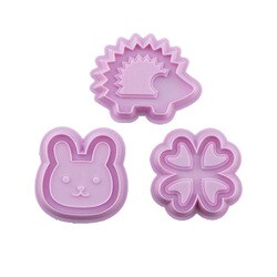 ヨドバシ.com - 貝印 KAI チョコクッキー型 ハリネズミ・ウサギ