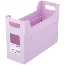 FIT COLOR（フィットカラー） A4 ファイルボックス ヨコ型 ピンク FB-FCE4SPI