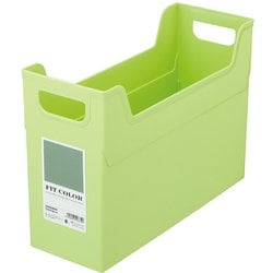 FIT COLOR（フィットカラー） A4 ファイルボックス ヨコ型 グリーン FB-FCE4SGN