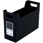 FIT COLOR(フィットカラー) A4 ファイルボックス ヨコ型 ブラック FB-FCE4SBK