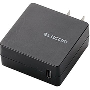 スマートフォン・タブレット用AC充電器 2.4A出力 2台同時充電 Type-Cメス1ポート USB-Aメス1ポート ブラック MPA-ACCEN009BK