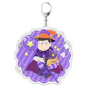 おそ松さん 描き下ろし 魔法使い見習い松 アクリルキーホルダー 一りん(一松) [キャラクターグッズ]