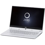 LAVIE Hybrid ZERO HZ750/GAシリーズ/13.3型ワイド/Core i7-7500U(2.7GHz)/SSD 256GB/メモリ8GB/Windows 10 Home 64ビット/office H&B Premium プラス Office 365 サービス/ムーンシルバー PC-HZ750GAS