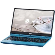 LAVIE Note Mobile NM350/GAシリーズ/11.6型ワイド/Core m3-7Y30(1.0GHz)/SSD 128GB/メモリ4GB/ドライブレス/Windows 10 Home 64ビット/Office H&B Premium プラス Office 365 サービス/アクアブルー PC-NM350GAL