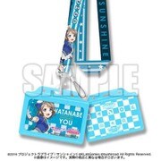 ラブライブ！サンシャイン！！ メンバーネックストラップ カードケース付 渡辺曜 [キャラクターグッズ]