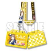ラブライブ！サンシャイン！！ メンバーネックストラップ カードケース付 国木田花丸 [キャラクターグッズ]